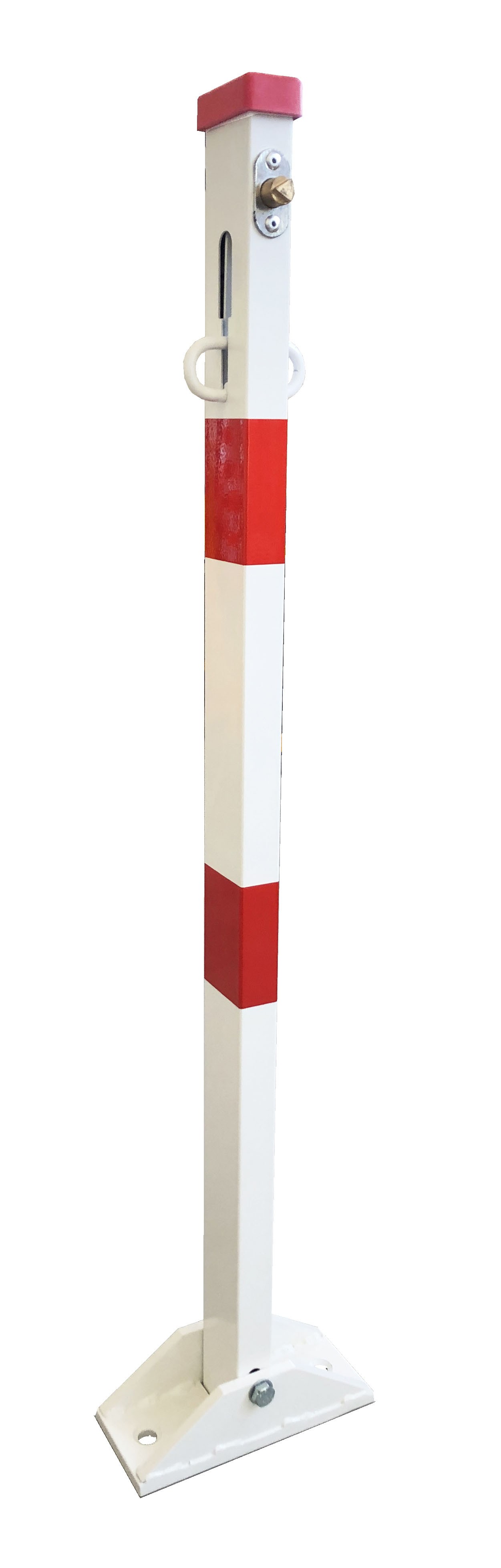 Poteau de parking rabattable