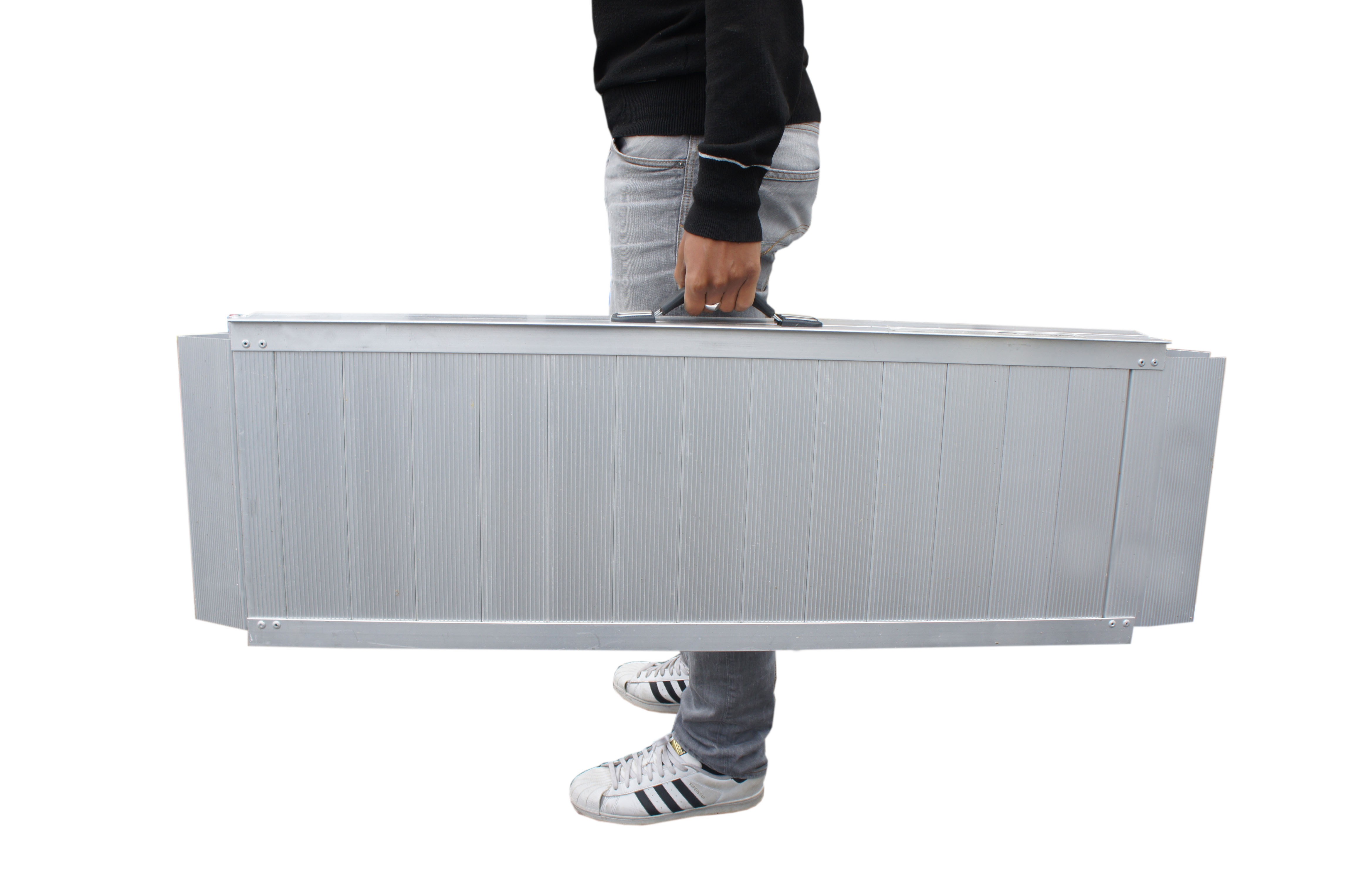 Rampe PMR pliante en aluminium 1.83 m - 300 kg