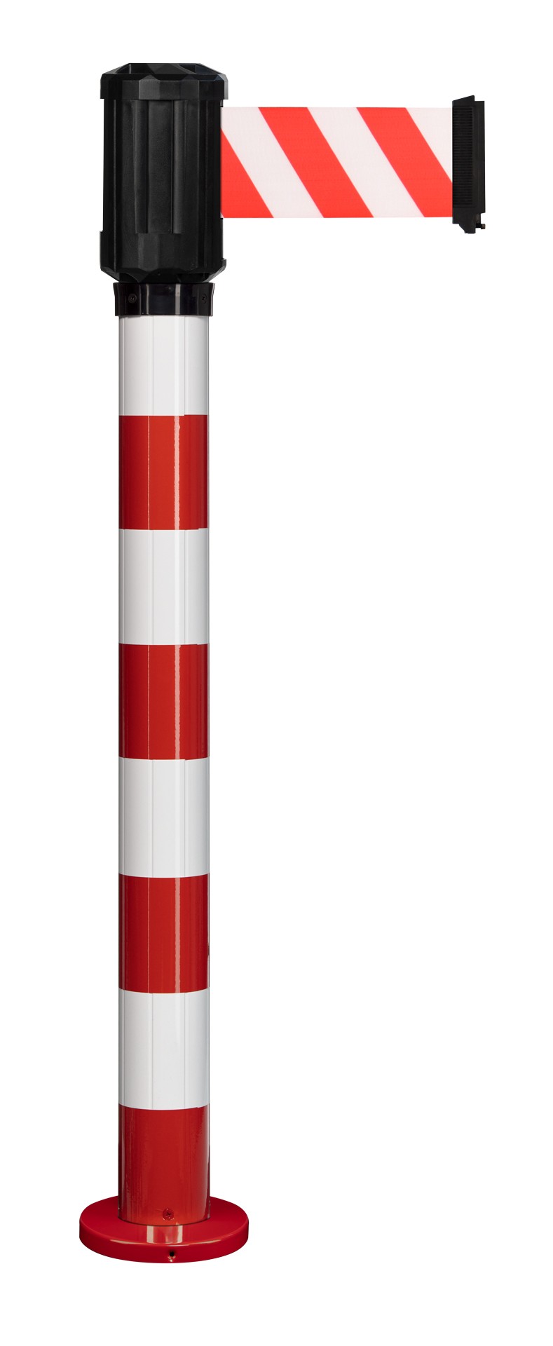Poteau de guidage extérieur à sangle premium base lestée