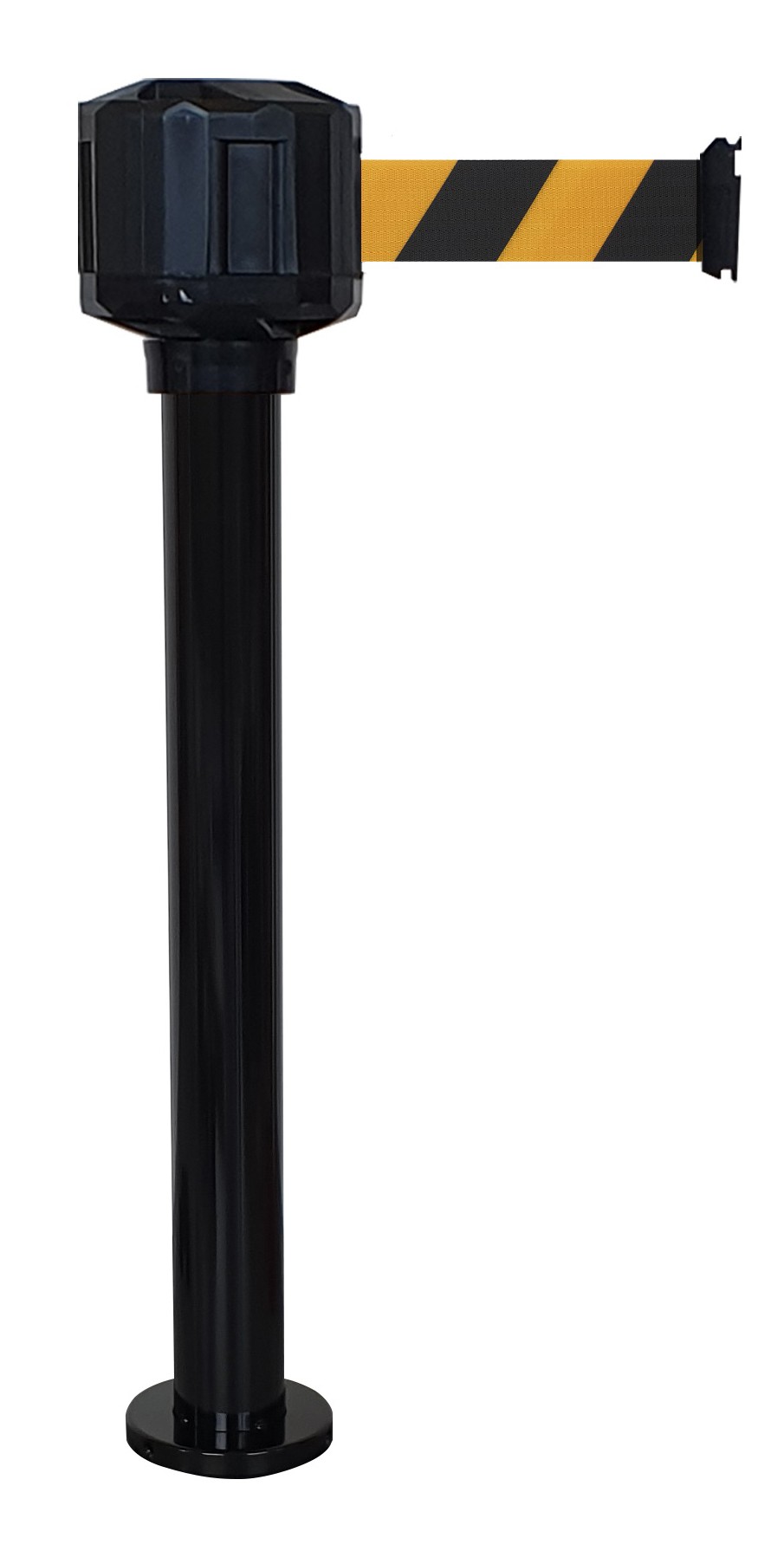 Poteau de guidage extérieur à sangle premium base lestée