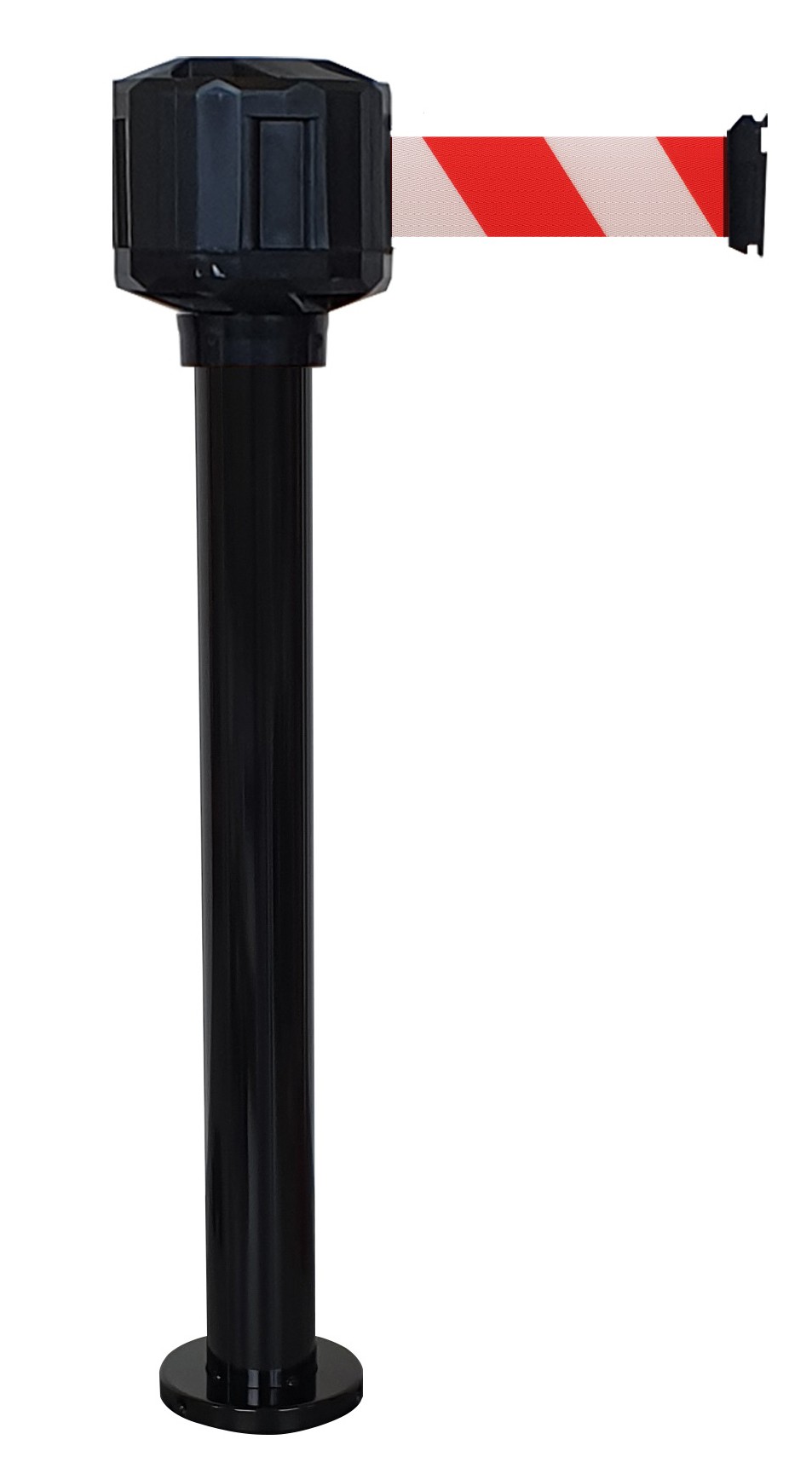 Poteau de guidage extérieur à sangle premium base lestée