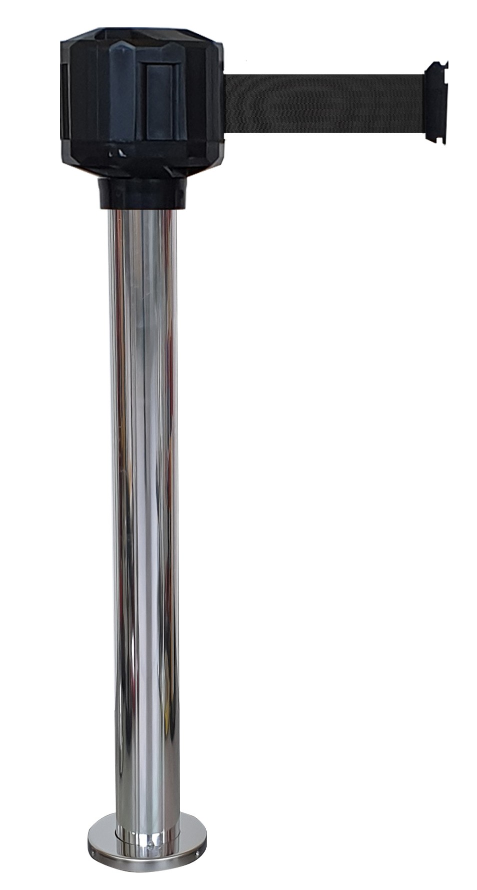 Poteau de guidage extérieur à sangle premium base lestée
