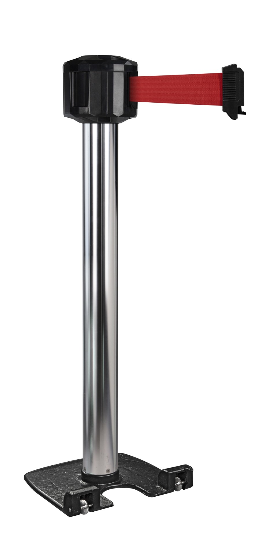 Poteau de guidage extérieur à sangle premium base lestée