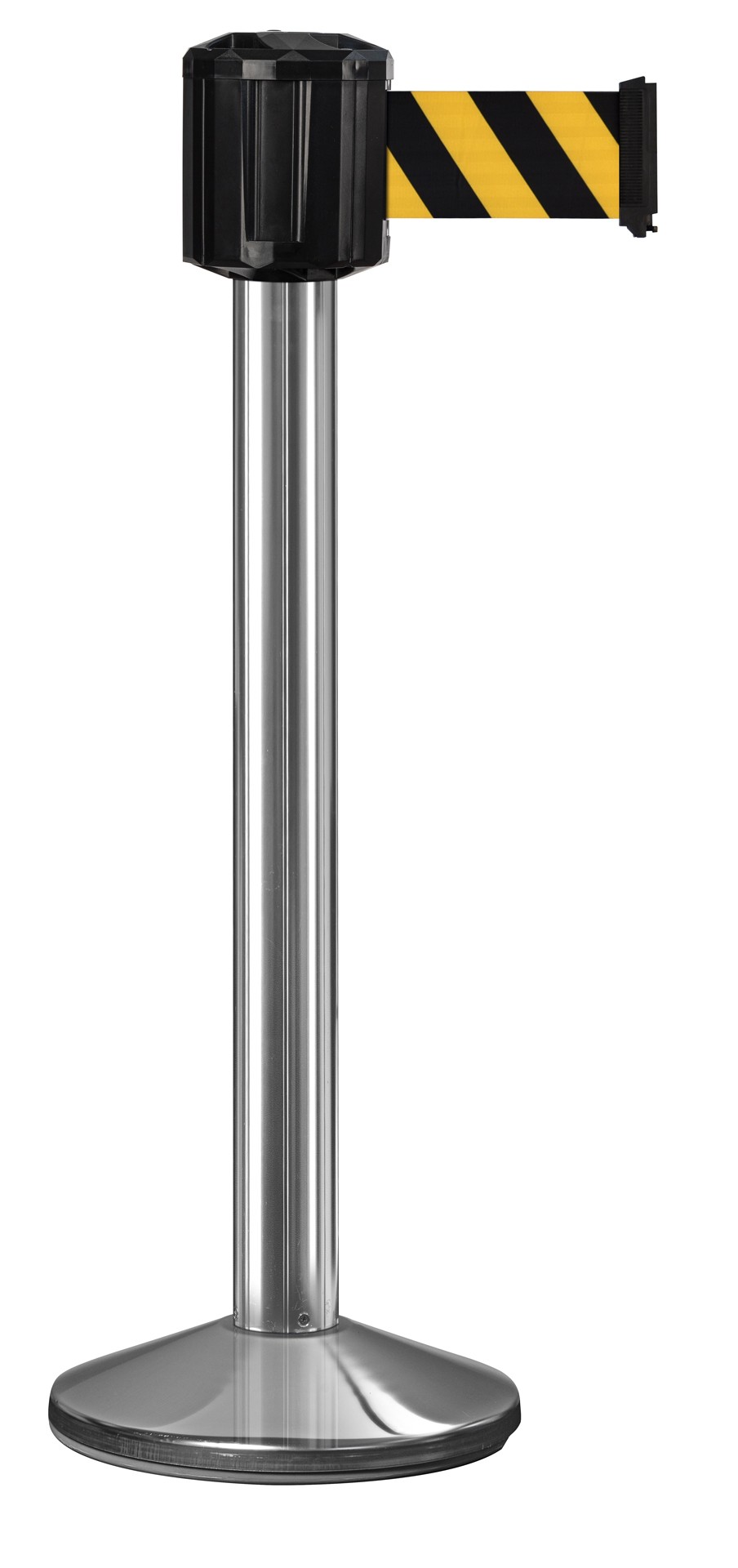 Poteau de guidage extérieur à sangle premium base lestée