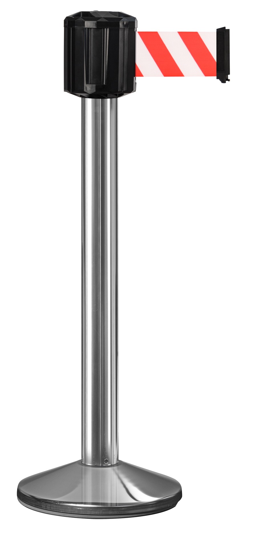 Poteau de guidage extérieur à sangle premium base lestée