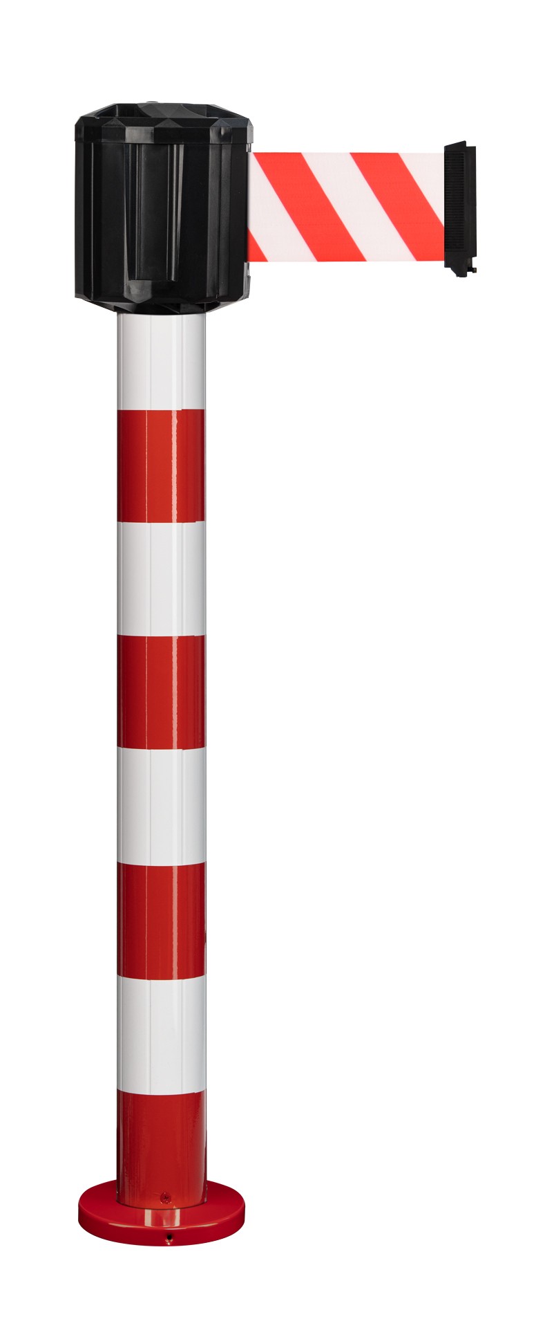 Poteau de guidage extérieur à sangle premium base lestée