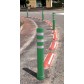 Flexible memory-shape bollard Ø80