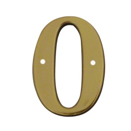 Brass nail-on numeral 