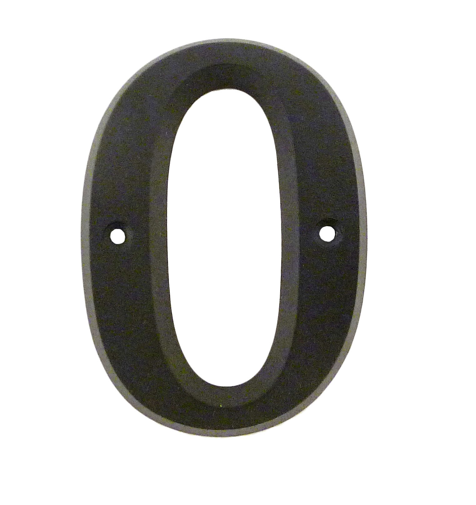 Black nail-on numeral