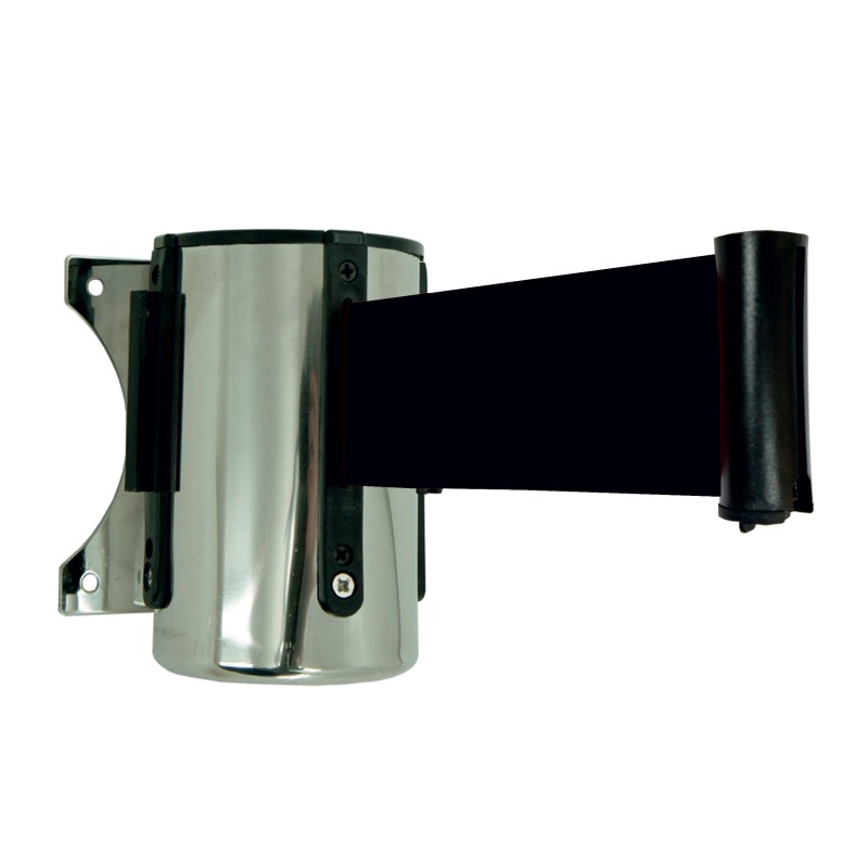 Premium wall-mounted strap retractor