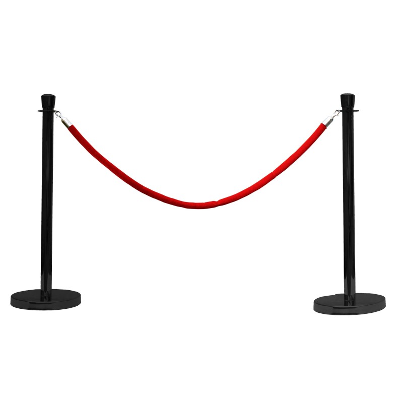 POTEAU ACIER À CORDE  2 M