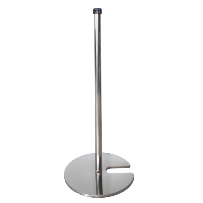 Guiding post for elastic rope