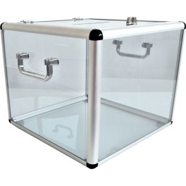 Standard ballot box with key from 25L to 48L - Viso