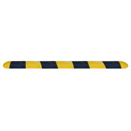 Complete black/yellow modular speed bump