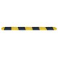 Complete black/yellow modular speed bump