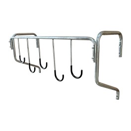 Wall-mounted bike rack for...