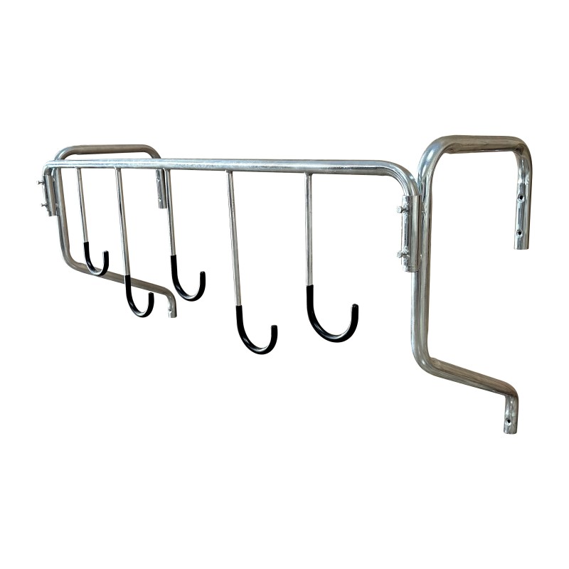 Wall-mounted bike rack for 5 bikes - Viso