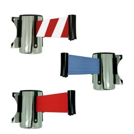 Premium wall-mounted strap retractor