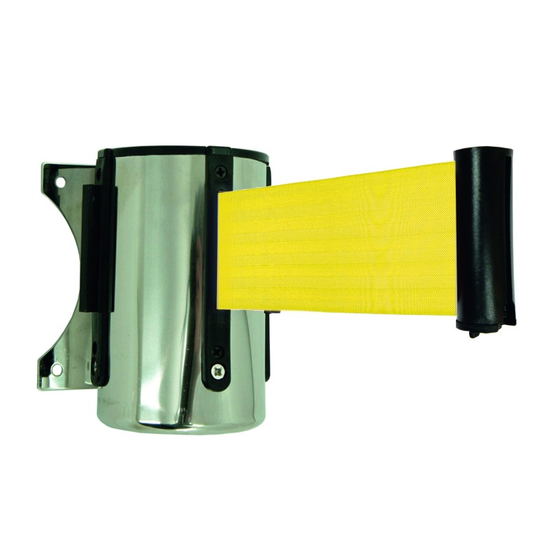 Economic wall-mounted strap retractor 3M x 5cm