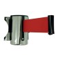 Economic wall-mounted strap retractor 3M x 5cm