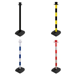 Folding ABS bollard