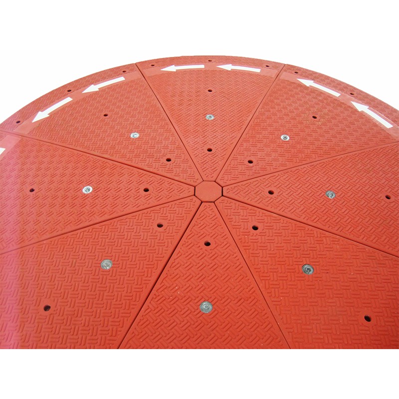 Rubber roundabout