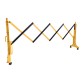 Barrière extensible plastique avec roulettes 2 m