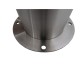 Stainless steel protective post