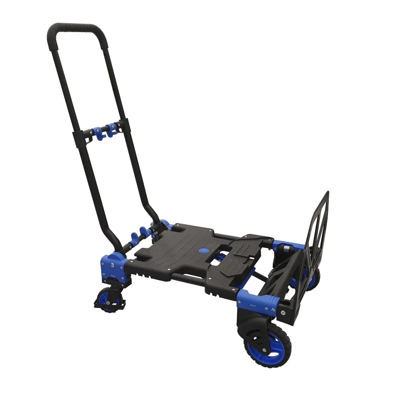 Combination trolley and foldable hand truck-Viso