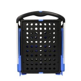 Folding trolley with 2 platforms