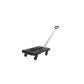 Rolling platform with telescopic handle