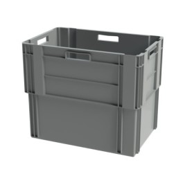 Stackable and nestable bin