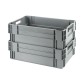 Stackable and nestable bin