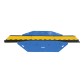 Hooded cable protector 6 channels (25 X 34 mm)