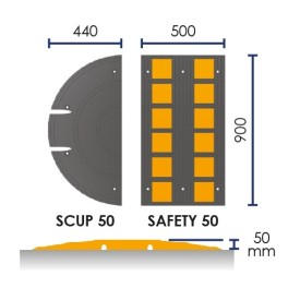 Road crossing cable protector (Bridge)