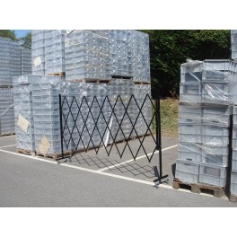 Extendable steel barrier H 1,60 M X 3M