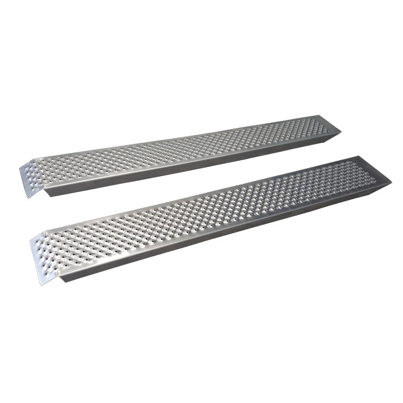 Aluminum loading ramp - 1000 kg