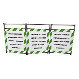 Intervention barrier - 1 panel