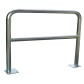 Barrière acier ø 40 mm à platine