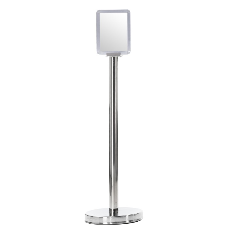 Information post - fixed height A4