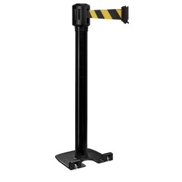 Premium Strap Outdoor Guide Post Heavy-Duty Base with Wheels