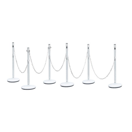 Poteau chaine acier kit 15 m
