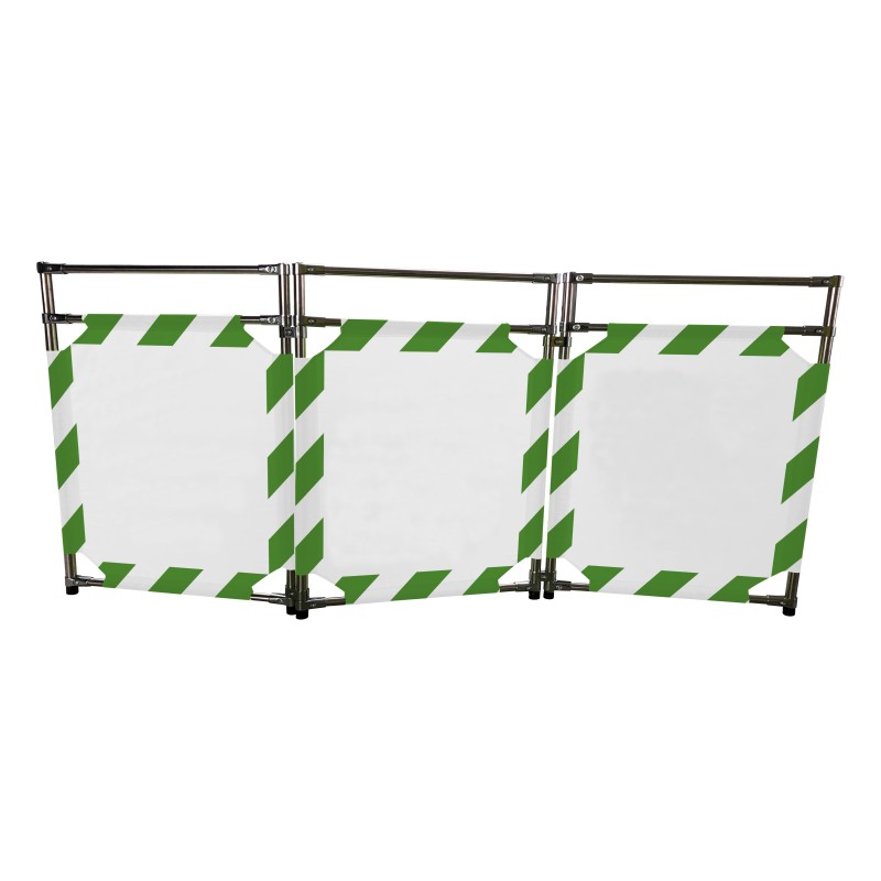 Staineless steel intervention barrier 1000 mm