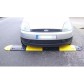 Complete black/yellow modular speed bump