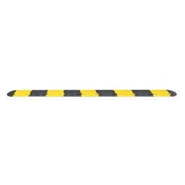 Complete black/yellow modular speed bump