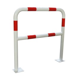 Steel safety barrier to be fixed with a diameter of 40 mm or 60 mm