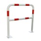 Steel safety barrier to be fixed with a diameter of 40 mm or 60 mm