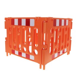 Polypropylene safety barrier 1,2 M