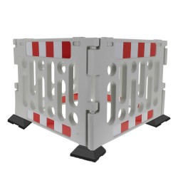 Polypropylene safety barrier 1,2 M