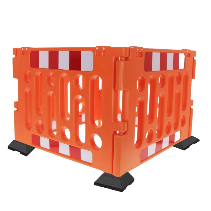 Polypropylene safety barrier